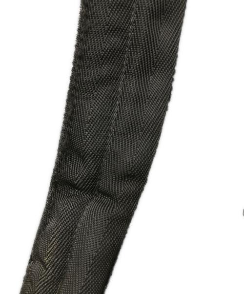 PRADA（プラダ）PRADA (プラダ) カモ柄サイドロゴナイロンバックパック ネイビー×ブラックの古着・服飾アイテム