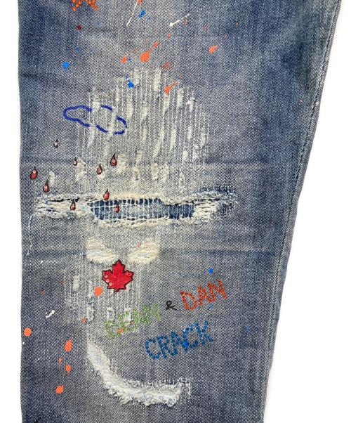 DSQUARED2（ディースクエアード）DSQUARED2 (ディースクエアード) Super Twinky Jean/スーパー トゥインキー ジーン インディゴ サイズ:50の古着・服飾アイテム