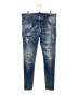 DSQUARED2（ディースクエアード）の古着「Super Twinky Jean/スーパー トゥインキー ジーン」｜インディゴ