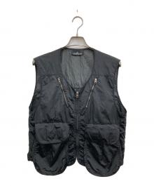 STONE ISLAND SHADOW PROJECT（ストーンアイランド シャドウプロジェクト）の古着「Black Nylon Vest/ブラックナイロンベスト」｜ブラック