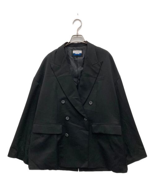 MAISON SPECIAL（メゾンスペシャル）MAISON SPECIAL (メゾンスペシャル) プライムオーバーピークドラペルダブルテーラードジャケット ブラック サイズ:Sの古着・服飾アイテム