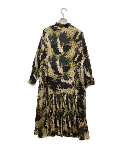 SUMI STYLE（スミ スタイル）SUMI STYLE (スミ スタイル) プリーツ切替ワンピース マルチカラー サイズ:Fの古着・服飾アイテム