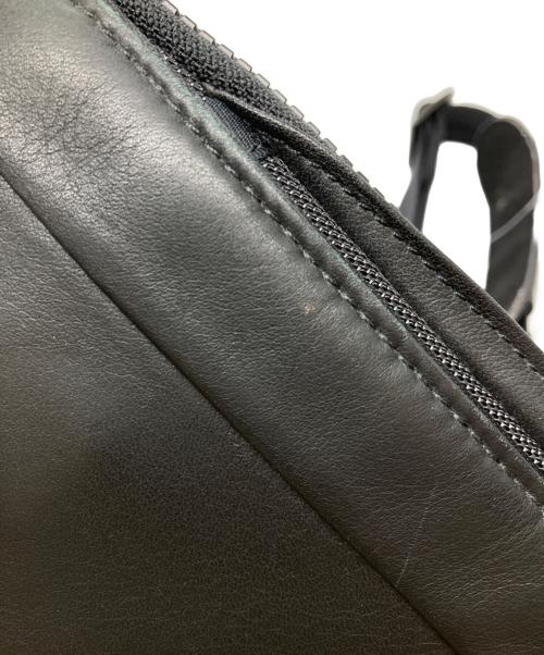 LANVIN（ランバン）LANVIN (ランバン) レザーショルダーバッグ ブラックの古着・服飾アイテム