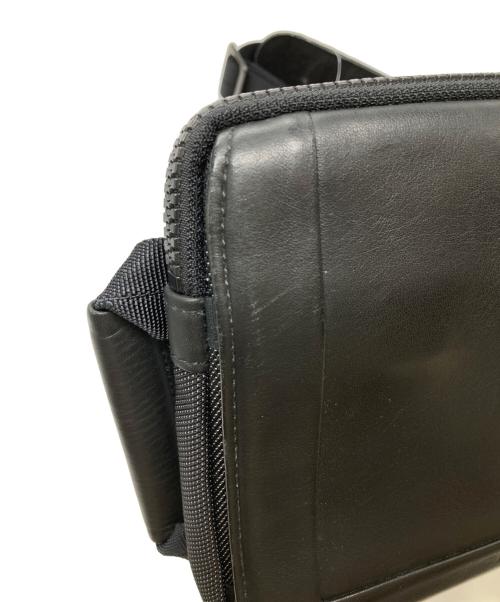LANVIN（ランバン）LANVIN (ランバン) レザーショルダーバッグ ブラックの古着・服飾アイテム