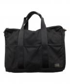 PORTERポーター）の古着「STAGE 2WAY BRIEFCASE(L)」｜ブラック