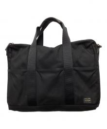 PORTER（ポーター）の古着「STAGE 2WAY BRIEFCASE(L)」｜ブラック