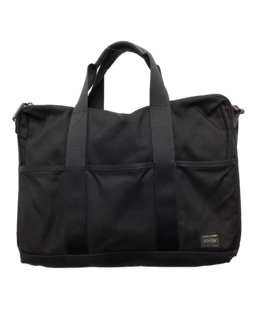 PORTER（ポーター）PORTER (ポーター) STAGE 2WAY BRIEFCASE(L) ブラックの古着・服飾アイテム