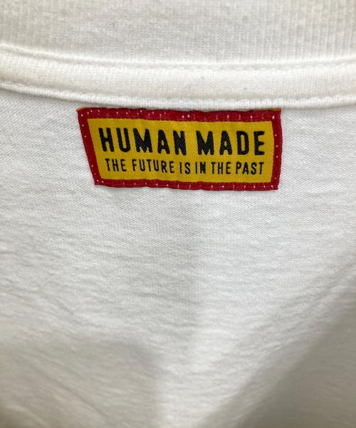 HUMAN MADE（ヒューマンメイド）HUMAN MADE (ヒューマンメイド) GRAPHIC L/S T-SHIRT ホワイト サイズ:Sの古着・服飾アイテム