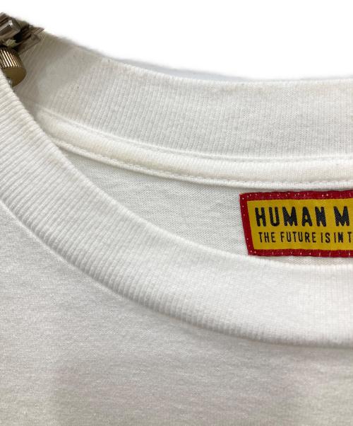 HUMAN MADE（ヒューマンメイド）HUMAN MADE (ヒューマンメイド) GRAPHIC L/S T-SHIRT ホワイト サイズ:Sの古着・服飾アイテム