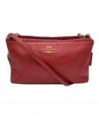 COACHコーチ）の古着「レザーショルダーバッグ」