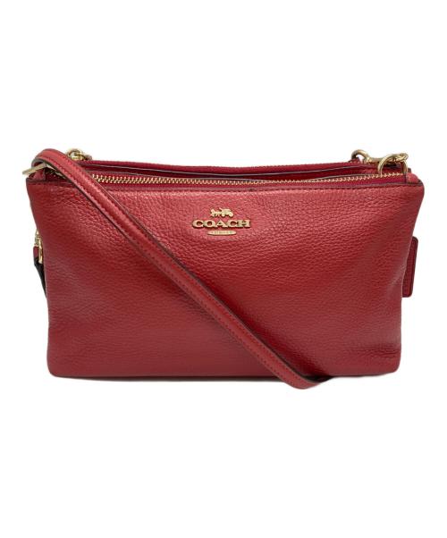 COACH（コーチ）COACH (コーチ) レザーショルダーバッグの古着・服飾アイテム