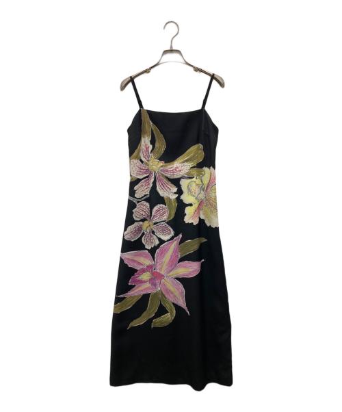 Ameri（アメリ）AMERI (アメリ) KEITA MARUYAMA (ケイタマルヤマ) SHEER LAYERED DRESS/シアー レイヤード ドレス ブラック サイズ:Sの古着・服飾アイテム