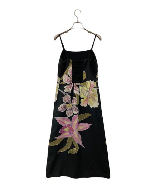 Ameri（アメリ）AMERI (アメリ) KEITA MARUYAMA (ケイタマルヤマ) SHEER LAYERED DRESS/シアー レイヤード ドレス ブラック サイズ:Sの古着・服飾アイテム