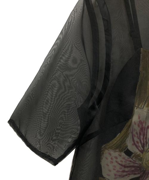Ameri（アメリ）AMERI (アメリ) KEITA MARUYAMA (ケイタマルヤマ) SHEER LAYERED DRESS/シアー レイヤード ドレス ブラック サイズ:Sの古着・服飾アイテム