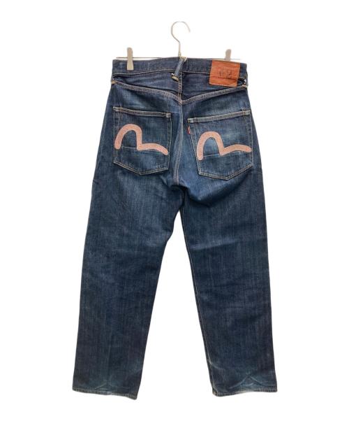 EVISU（エヴィス）EVISU (エヴィス) Lot2001 No2  カモメペイント デニムパンツ インディゴ サイズ:W30×L35の古着・服飾アイテム