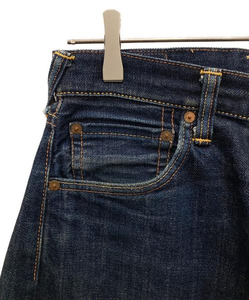 EVISU（エヴィス）EVISU (エヴィス) Lot2001 No2  カモメペイント デニムパンツ インディゴ サイズ:W30×L35の古着・服飾アイテム