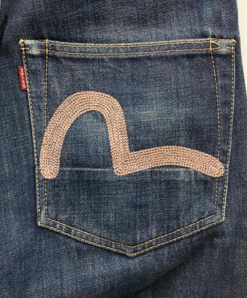 EVISU（エヴィス）EVISU (エヴィス) Lot2001 No2  カモメペイント デニムパンツ インディゴ サイズ:W30×L35の古着・服飾アイテム