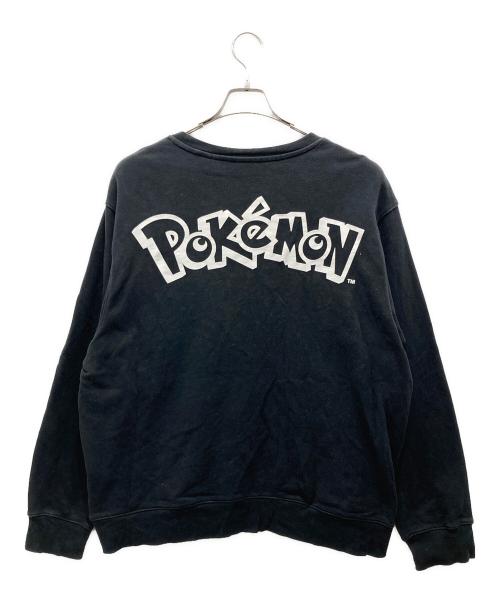 LEVI'S（リーバイス）LEVI'S (リーバイス) Pokemon Center (ポケモンセンター) ワッペンスウェット ブラック サイズ:Lの古着・服飾アイテム