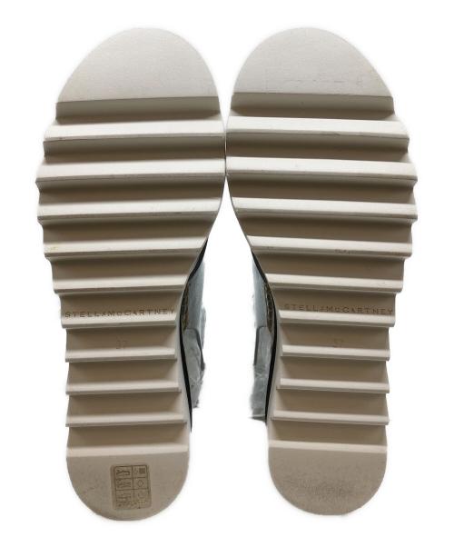 STELLA McCARTNEY（ステラマッカートニー）STELLA McCARTNEY (ステラマッカートニー) ガイア プラットフォーム エスパドリーユ シルバー サイズ:37の古着・服飾アイテム