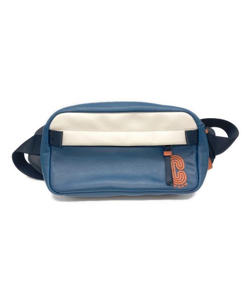 COACH（コーチ）COACH (コーチ) クロスボディバッグ ネイビーの古着・服飾アイテム