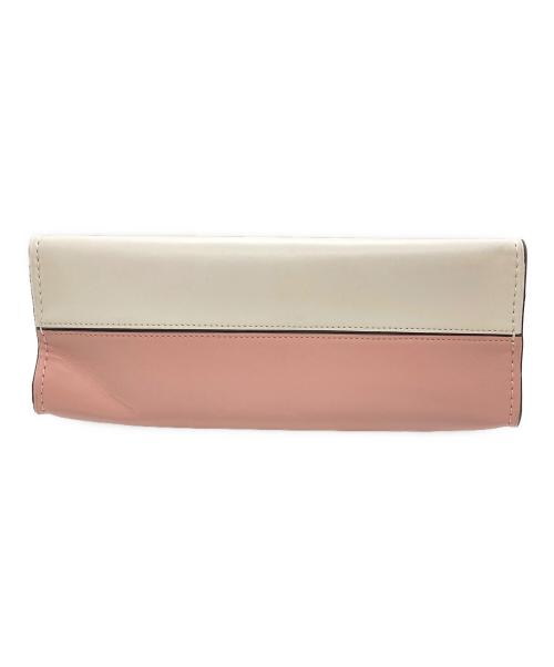 COACH（コーチ）COACH (コーチ) レザーショルダーバッグ ピンクの古着・服飾アイテム