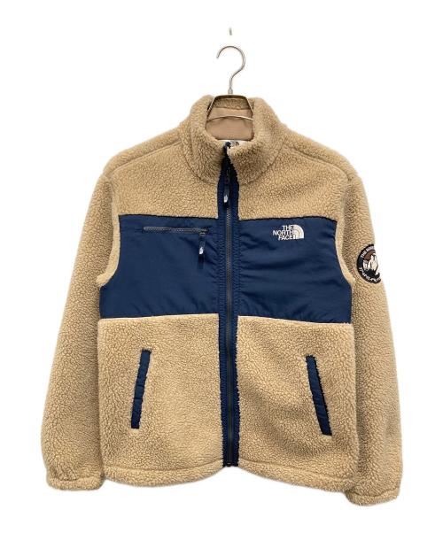 THE NORTH FACE（ザ ノース フェイス）THE NORTH FACE (ザ ノース フェイス) ARCATA FLEECE JACKET ベージュ×ネイビー サイズ:Mの古着・服飾アイテム
