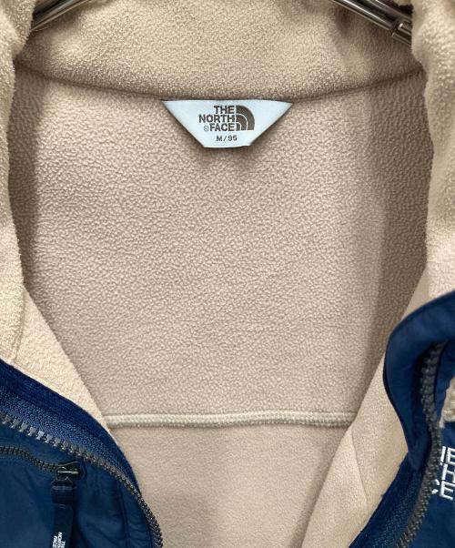 THE NORTH FACE（ザ ノース フェイス）THE NORTH FACE (ザ ノース フェイス) ARCATA FLEECE JACKET ベージュ×ネイビー サイズ:Mの古着・服飾アイテム