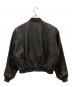 BEAMS (ビームス) ユーズド加工レザーショートブルゾン ブラウン サイズ:M：20000円