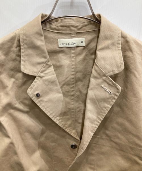 rdv o globe（ランデヴー オー グローブ）rdv o globe (ランデヴー オー グローブ) カバーオール ベージュ サイズ:3の古着・服飾アイテム