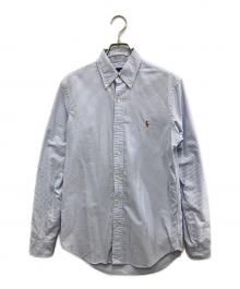 RALPH LAUREN（ラルフローレン）の古着「ストライプシャツ」｜ホワイト×ブルー