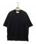AMI Alexandre Mattiussi（アミアレクサンドルマテュッシ）の古着「de Coeur エンボス Tシャツ」｜ブラック
