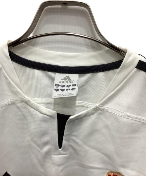 adidas（アディダス）adidas (アディダス) サッカーユニフォーム ホワイト サイズ:Oの古着・服飾アイテム