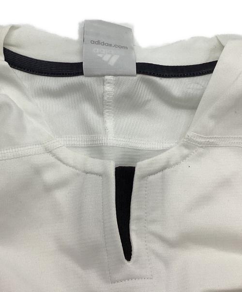 adidas（アディダス）adidas (アディダス) サッカーユニフォーム ホワイト サイズ:Oの古着・服飾アイテム