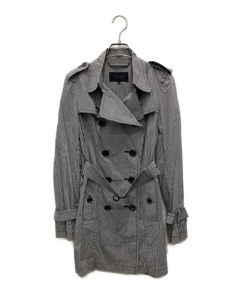 BURBERRY BLACK LABEL（バーバリーブラックレーベル）BURBERRY BLACK LABEL (バーバリーブラックレーベル) トレンチコート グレー サイズ:40の古着・服飾アイテム