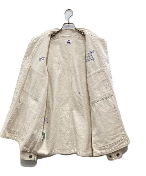 GOOD OLD SHOP（グッドオールドショップ）GOOD OLD SHOP (グッドオールドショップ) カバーオール アイボリー サイズ:Mの古着・服飾アイテム