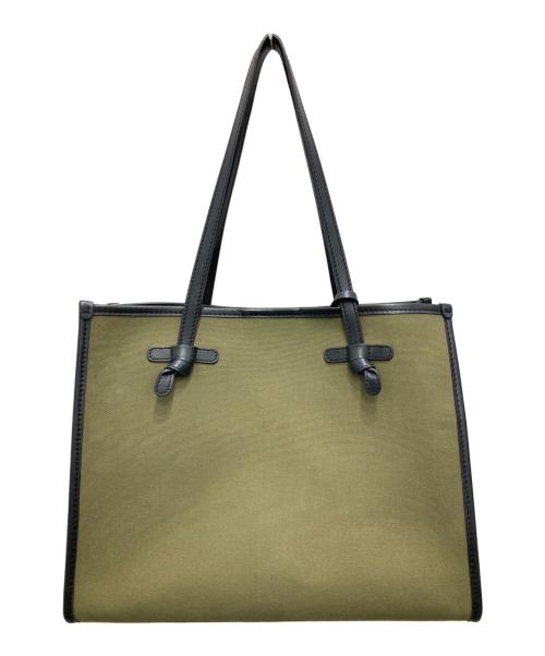 GIANNI CHIARINI（ジャンニ キアリーニ）GIANNI CHIARINI (ジャンニ キアリーニ) トートバッグ カーキの古着・服飾アイテム
