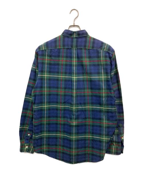 RALPH LAUREN（ラルフローレン）RALPH LAUREN (ラルフローレン) チェックシャツ ネイビー×グリーン サイズ:Lの古着・服飾アイテム