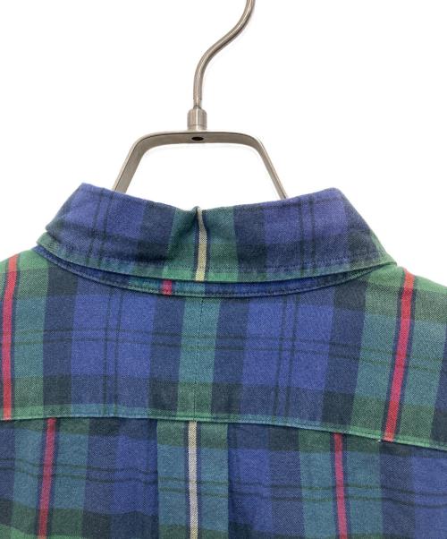RALPH LAUREN（ラルフローレン）RALPH LAUREN (ラルフローレン) チェックシャツ ネイビー×グリーン サイズ:Lの古着・服飾アイテム
