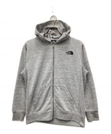 THE NORTH FACE（ザ ノース フェイス）の古着「Square Logo Full Zip Hoodie」｜グレー