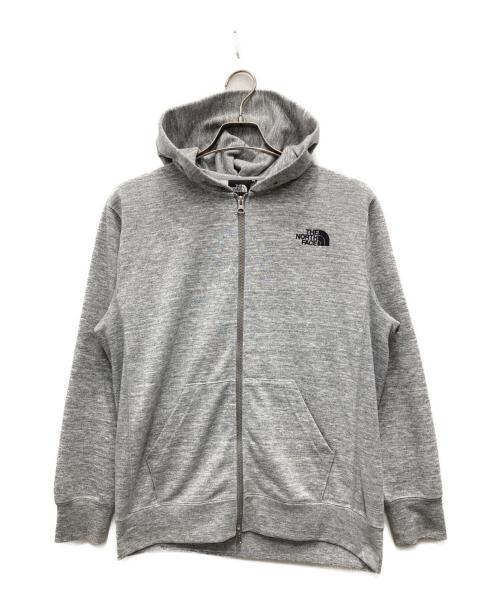 THE NORTH FACE（ザ ノース フェイス）THE NORTH FACE (ザ ノース フェイス) Square Logo Full Zip Hoodie グレー サイズ:Mの古着・服飾アイテム