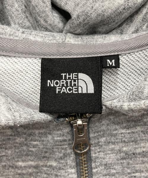 THE NORTH FACE（ザ ノース フェイス）THE NORTH FACE (ザ ノース フェイス) Square Logo Full Zip Hoodie グレー サイズ:Mの古着・服飾アイテム