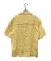 WAX LONDON (ワックスロンドン) MEN'S BIGI (メンズビギ) ジャガードシャツ イエロー サイズ:S：10000円