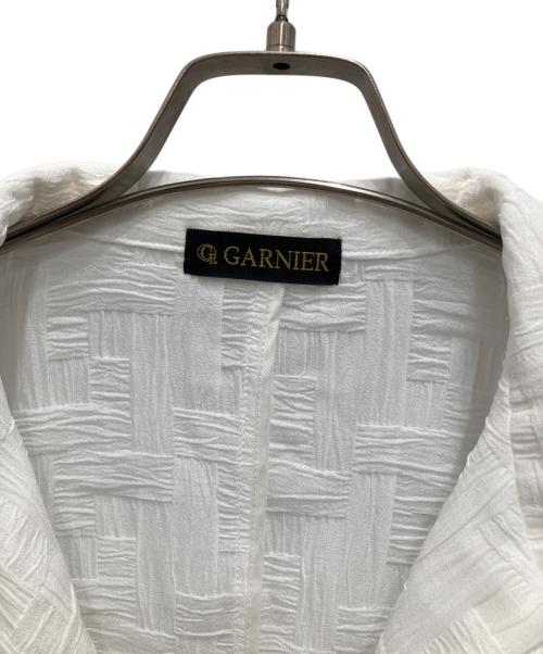 GARNIER（ガルニエ）Garnier (ガルニエ) スタンドカバーオール ホワイト サイズ:L 未使用品の古着・服飾アイテム
