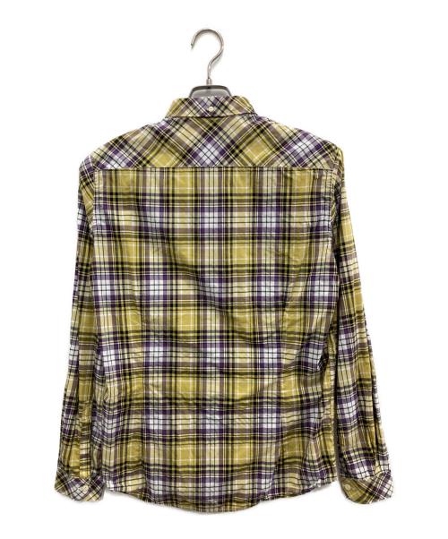 Barbour（バブアー）Barbour (バブアー) チェックBDシャツ イエロー サイズ:サイズ記載なし（実寸ご確認ください）の古着・服飾アイテム