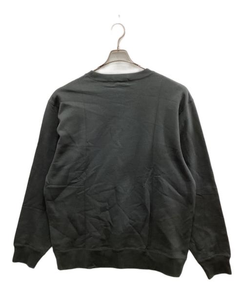 A BATHING APE（アベイシングエイプ）A BATHING APE (アベイシングエイプ) EMBOSS BUSY WORKS CREWNECK SWEATSHIRT/エンボス ビジー ワークス クルーネック スウェットシャツ グレー サイズ:3XLの古着・服飾アイテム