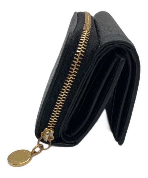 STELLA McCARTNEY（ステラマッカートニー）STELLA McCARTNEY (ステラマッカートニー) 3つ折り財布 ブラックの古着・服飾アイテム