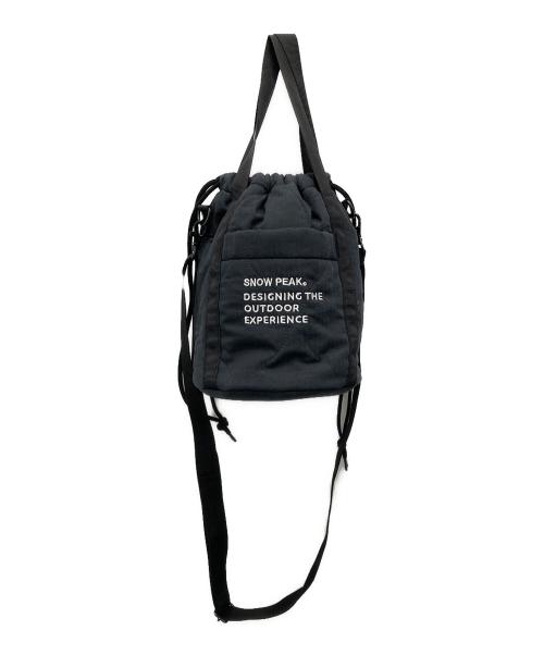 Snow peak（スノーピーク）snow peak (スノーピーク) Quilted Ripstop Pouch ブラックの古着・服飾アイテム