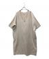TODAYFUL（トゥデイフル）の古着「Linen Caftan Dress/リネン カフタン ドレス」｜ベージュ