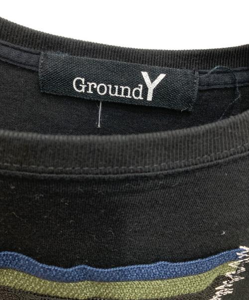 GROUND Y（グラウンドワイ）GROUND Y (グラウンドワイ) Tシャツ ブラック サイズ:4の古着・服飾アイテム