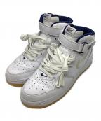 NIKEナイキ）の古着「Air Force 1 Mid NYC "White"/エアフォースワン ミッド エヌワイシー “ホワイト”」｜ホワイト